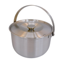 直火OK 多用途 蓋付き・持ち手付き厚手電鍋内鍋セット 6人用・6合（Lサイズ・Mサイズ電鍋適用）