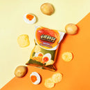 華元 塩漬け卵黄風味 ポテトチップス｜華元 波的多洋芋片 鹹蛋黃風味 59.5g