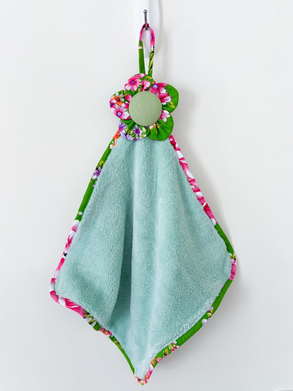 Hakka Rainy 客家花布 お手拭きタオル｜花花擦手巾｜台湾花布