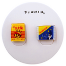 日日野餐 PIKNIK ピンバッジ 王子麺・科学麺｜日日野餐 PIKNIK 別針（徽章） 翻玩零食系列 魔法王之麵（王子麵・科學麵）
