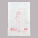台湾 レトロな耐油紙袋（女の子柄・揚げ物用） 10枚セット 駄菓子袋｜炸物袋 香雞排袋 防油紙袋 10個入