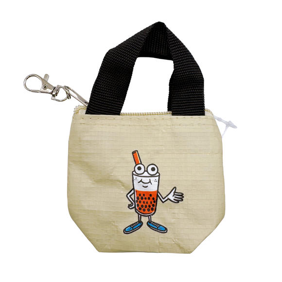 台湾ドン・キホーテ限定 Donki x TMpaintミニトート XXS（ドンペン/かき氷/タピオカ/台湾黒熊/ヤマムスメ）｜台灣 Donki x TMpaint防水編織袋 XXS號（DONPEN/刨冰/珍奶/黑熊/藍鵲）