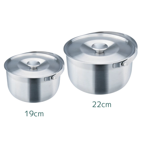 直火OK 多用途 蓋付き・持ち手付き厚手電鍋内鍋セット 6人用・6合（Lサイズ・Mサイズ電鍋適用）