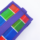 台湾製 漁師網 ナイロンドリンクバッグ（水筒カバー・水筒ホルダー）手提げタイプ パープル｜茄芷袋飲料袋 紫 手提式