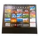 〈数量限定〉2026年 台湾卓上カレンダー 台湾景色（表紙：台鉄電車）｜台灣風景三角桌曆 台鐵火車封面 台灣製