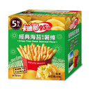 台湾 カディナ Cardina 95℃ ポテトスティック のり塩味｜卡迪那95℃薯條 經典海苔風味 80g
