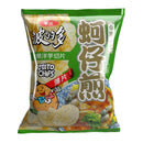 華元波的多 蚵仔煎 薄片｜牡蠣オムレツ味 ポテトチップス うすぎり 56g