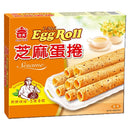 義美IMEI エッグロール ゴマ入り｜義美 蛋捲 芝麻｜3本/パック・4パック入｜180g