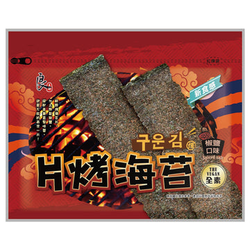 サクサク焼き海苔 塩こしょう味｜良澔 片烤海苔 椒鹽口味 32g