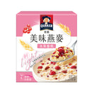 台湾QUAKER クエーカー オートミール フルーツヨーグルト風味｜桂格美味燕麥 水果優格風味 256g（51.2gx5パック）