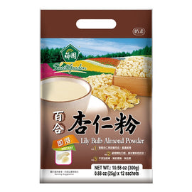 薌園 ユリ・杏仁パウダー 穀物ドリンク ｜薌園 百合杏仁粉 300g（1パック25g × 12パック入）