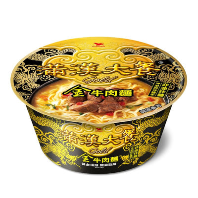 満漢大餐 Gold 黄金スープ牛肉麺｜滿漢大餐 Gold 金牛肉麵 220g