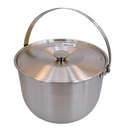 直火OK 多用途 蓋付き・持ち手付き厚手電鍋内鍋セット 10人用・10合（Lサイズ電鍋適用）