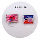 日日野餐 PIKNIK ピアス／イヤリング 維力ジャージャー麺＆統一肉燥麺（肉そぼろインスタント麺）｜日日野餐 PIKNIK 耳環／耳夾 台灣文化系列 炸醬泡麵＋肉燥泡麵