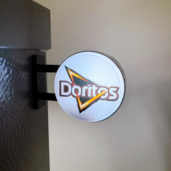 〈大変レア〉台湾限定 ドリトス ロゴ Doritos 光る看板マグネット｜多力多滋 發光招牌磁鐵