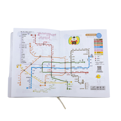 2027 RIRIKOKO 50K台湾ダイアリー手帳（スクールタイム）｜2027 哩哩扣扣 50K日誌手帳 校園時光