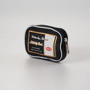 レトロ可愛い 台湾 利百代 スタンプ台柄 ポーチ（コインケース）カラー：青・赤・黒｜利百代 印台零錢包（藍・紅・黑）