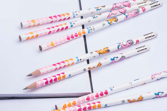 レトロ可愛い 台湾 利百代 天使印 香り付き鉛筆｜利百代小天使香水鉛筆｜硬度：H