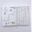 2027 RIRIKOKO 50K台湾ダイアリー手帳（スクールタイム）｜2027 哩哩扣扣 50K日誌手帳 校園時光