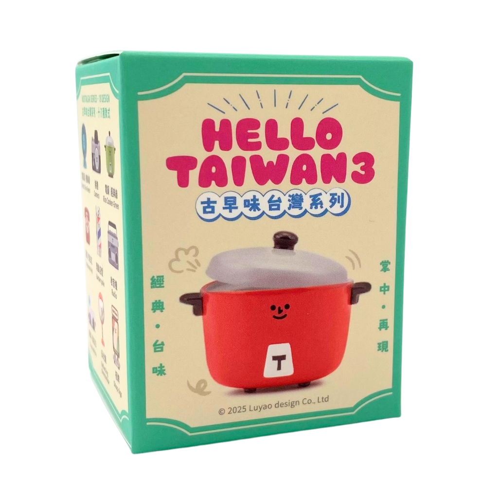 Hello Taiwan 台湾レトロシリーズ フィギュア ブラインドボックス（種類ランダム）｜HelloTaiwan古早味台灣系列 盒玩