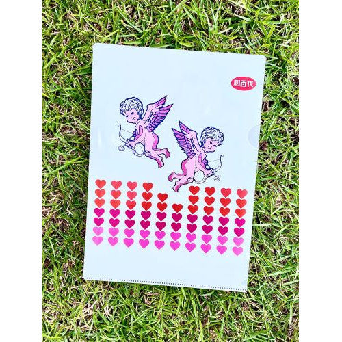 台湾 利百代 クリアファイル（ホワイト／グリーン／レッド）｜利百代 創意L夾（白／綠／紅）