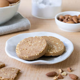 義美 IMEI アーモンド太鼓せんべい（クッキー）｜義美狀元煎餅 杏仁｜224g｜個包装