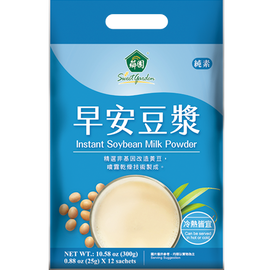 薌園 豆漿（トウジャン）パウダー 豆漿粉 オリジナル｜薌園 早安豆漿（豆漿粉） 原味 300g（1パック25g × 12パック入）