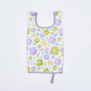 印花楽 折りたたみエコバッグ レトロ窓ガラス柄17号 ライラックパープル｜可收捲小背心袋 玻璃海棠17號 丁香紫