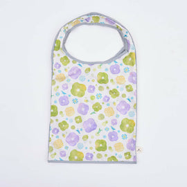 印花楽 肩掛けエコバッグ レトロ窓ガラス柄17号 ライラックパープル｜中型側揹背心袋 玻璃海棠17號 丁香紫