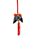 レトロ 虎の吊るし飾り（黒）｜復古懷舊老虎掛飾（黑）