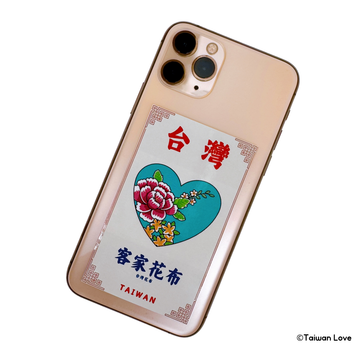 Taiwan Love 台湾名物ステッカー 客家花布（シール）台湾花布｜Taiwan Love 客家花布（台灣花布）貼紙