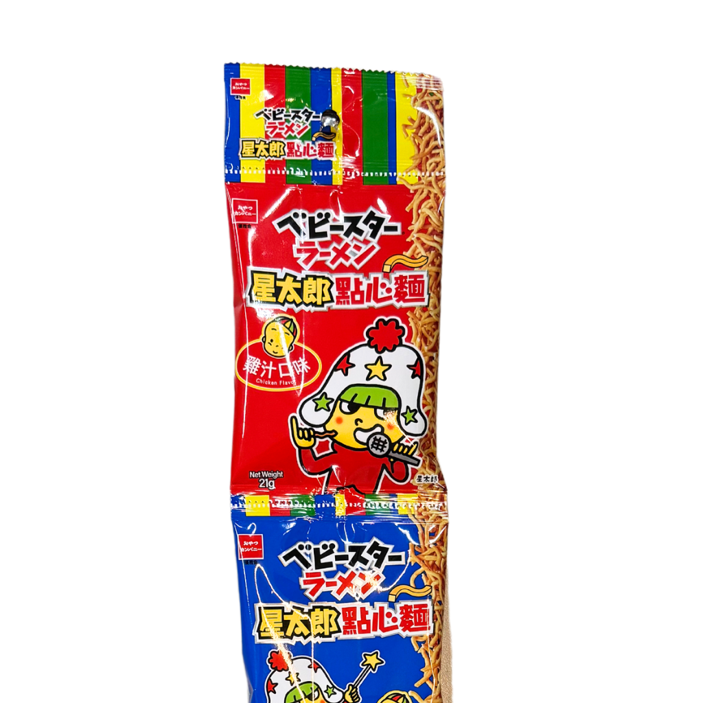 ベビースターラーメン(チキン味)4連|優雅食 星太郎點心麵小雞 ベビースターラーメン(チキン味)4連|優雅食 星太郎點心麵小雞