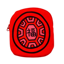 茚 Yin Taiwan 紅亀粿（紅亀餅・アンンクークエ）コインケース（ポーチ・小銭入れ）福（大）｜紅龜粿零錢包 福 大