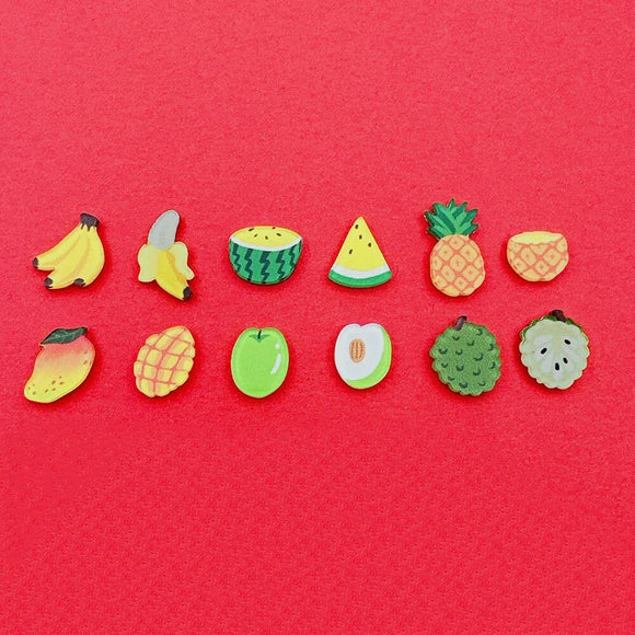 日日野餐 PIKNIK ピンバッジ  台湾フルーツ 台湾果物｜日日野餐 PIKNIK 別針（徽章） 台灣水果系列