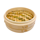 〈蓋のみ〉サイズぴったり！大同電鍋専用竹蒸籠（せいろ）6人前・Mサイズ適合