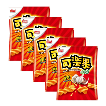 〈5点セット〉可楽果 カーラーグオ エンドウ豆スナック オリジナル｜可樂果豌豆酥 原味 48gx5