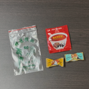 台湾ビンロウ袋（ジップロック式） 女の子柄 4号／5号｜台灣檳榔袋 女孩 4號／5號 10枚入り