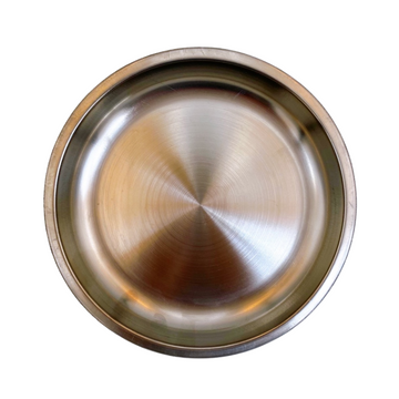 ステンレスプレート（直径18cm）｜不鏽鋼盤 深皿（直徑18cm）