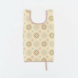 印花楽 折りたたみエコバッグ 花火 パステルシュガー｜可收捲小背心袋 煙火 粉彩糖