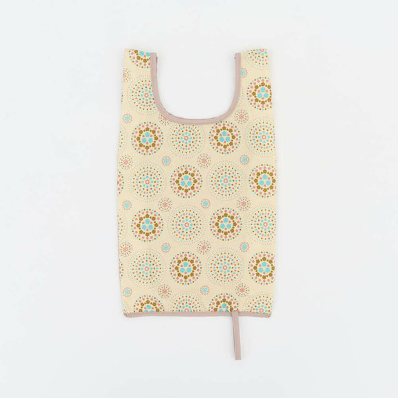 印花楽 折りたたみエコバッグ 花火 パステルシュガー｜可收捲小背心袋 煙火 粉彩糖