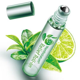 台湾メンソレータム 万能オイル スティックロールタイプ レモン・お茶の香り｜曼秀雷敦 涼舒 滾珠精油棒 青檸茶香 7.2ml