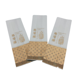 台湾 パイナップルケーキ専用 ラッピング袋 10枚セット｜台灣 鳳梨酥袋（鳳梨酥・中日文） 10個入