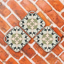 台湾マジョリカタイル柄 キーホルダー型 台湾交通系ICカード 翠葉石亭（スイヨウセキテイ）｜台灣花磚造型悠遊卡