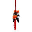 レトロ 虎の吊るし飾り（黒）｜復古懷舊老虎掛飾（黑）