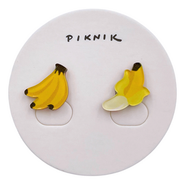 日日野餐 PIKNIK ピンバッジ 台湾バナナ｜日日野餐 PIKNIK 別針（徽章） 台灣水果系列 香蕉