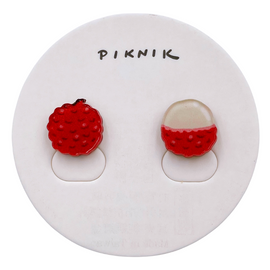 日日野餐 PIKNIK ピンバッジ 台湾ライチ｜日日野餐 PIKNIK 別針（徽章） 台灣水果系列 荔枝