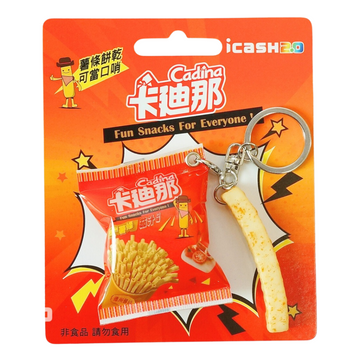 数量限定 レア台湾交通系ICカード カディナ Cardina ポテトスティック トマト味 icash2.0｜卡廸那 德州薯條 茄汁口味 icash2.0