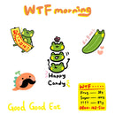 早安沒事幹 一夜で開運・キャンディ風キーホルダー｜一夕致富，甜甜糖果包鑰匙圈