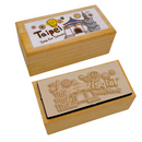 台湾 台北 はんこ（ラバースタンプ・ゴム印）｜台灣特色印章（台北）