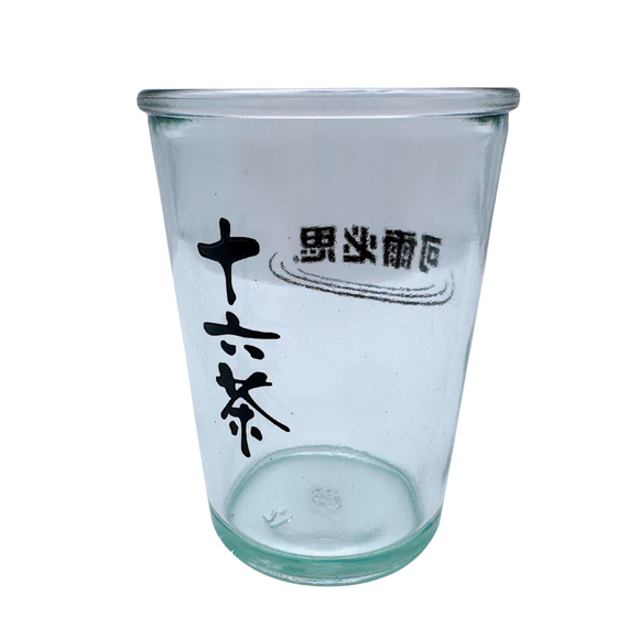 ヴィンテージ  台湾 カルピス・十六茶ロゴ入り ビールグラス｜可爾必思・十六茶LOGO啤酒杯｜150ml